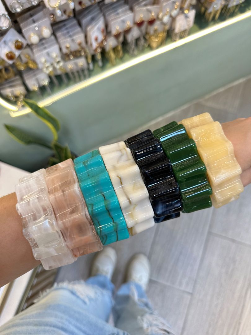 Pulsera acrílica siza 