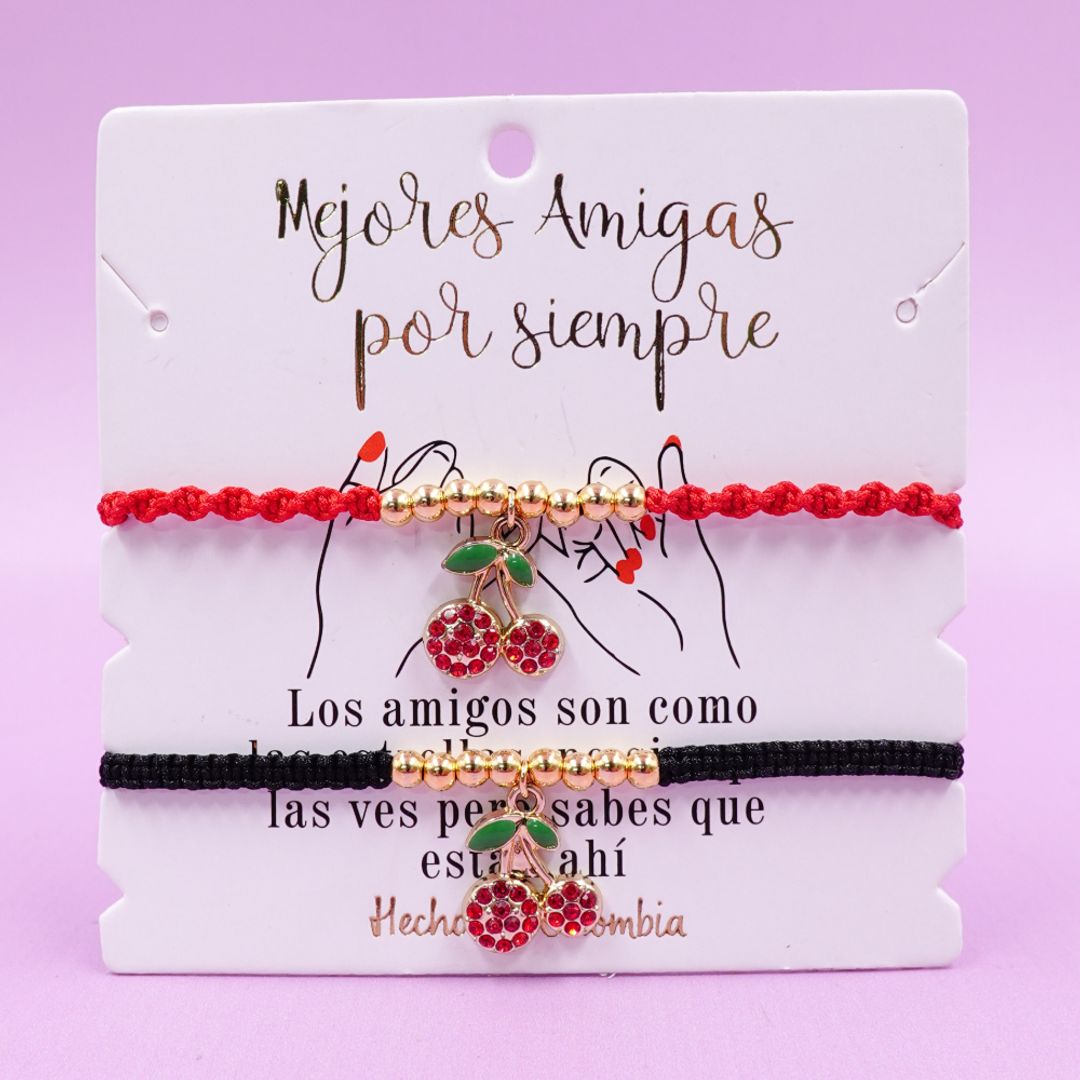 PULSERA CEREZA - AMB-01