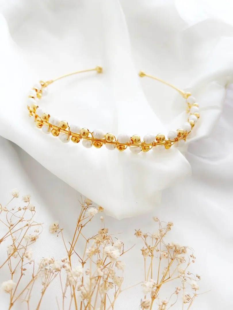 CHOKER PERLA, BALÍN