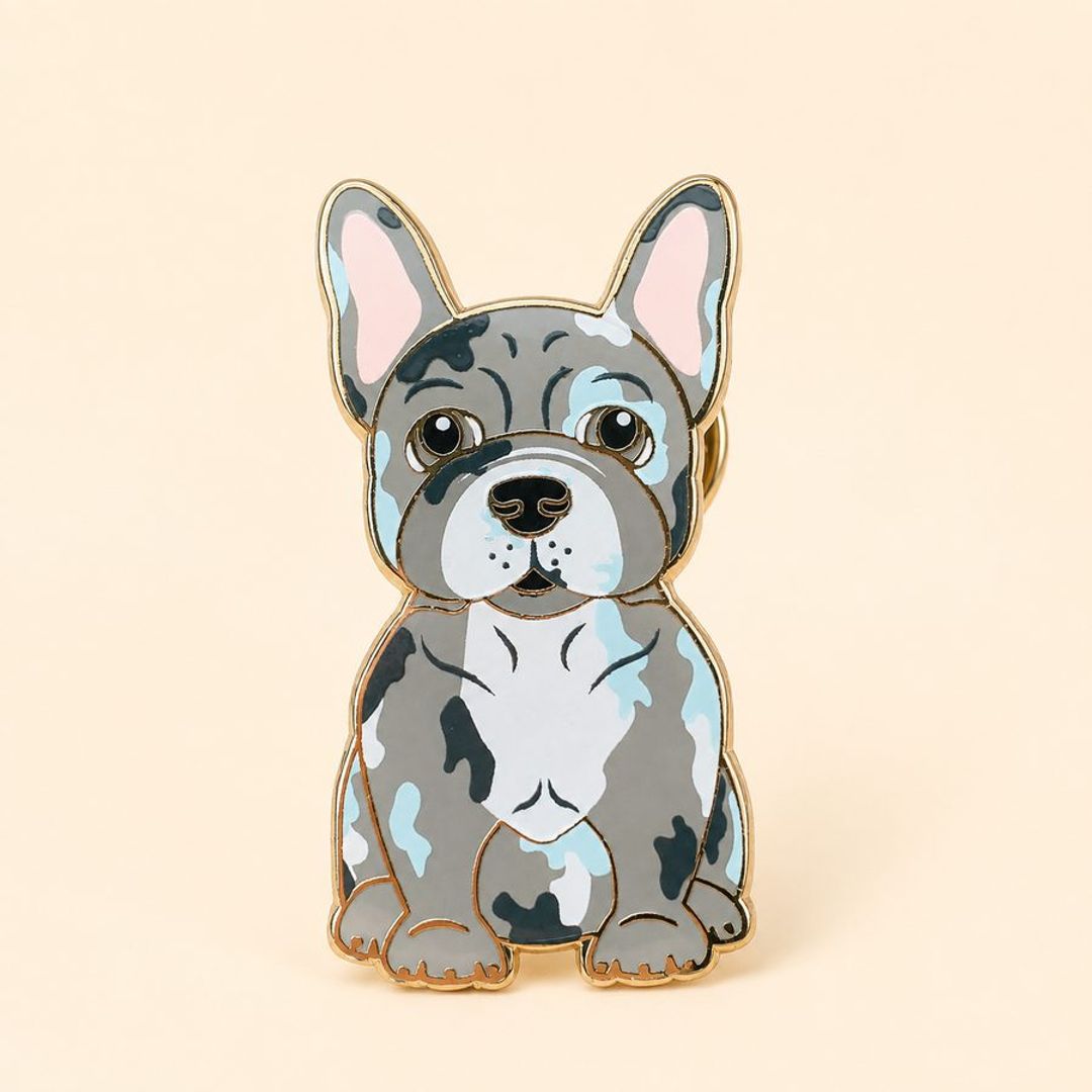 PIN BULLDOG FRANCES MERLE