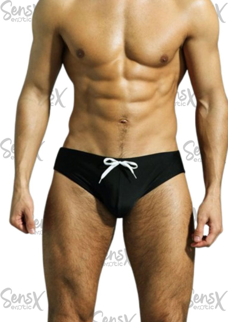 "Traje de baño masculino estilo slip