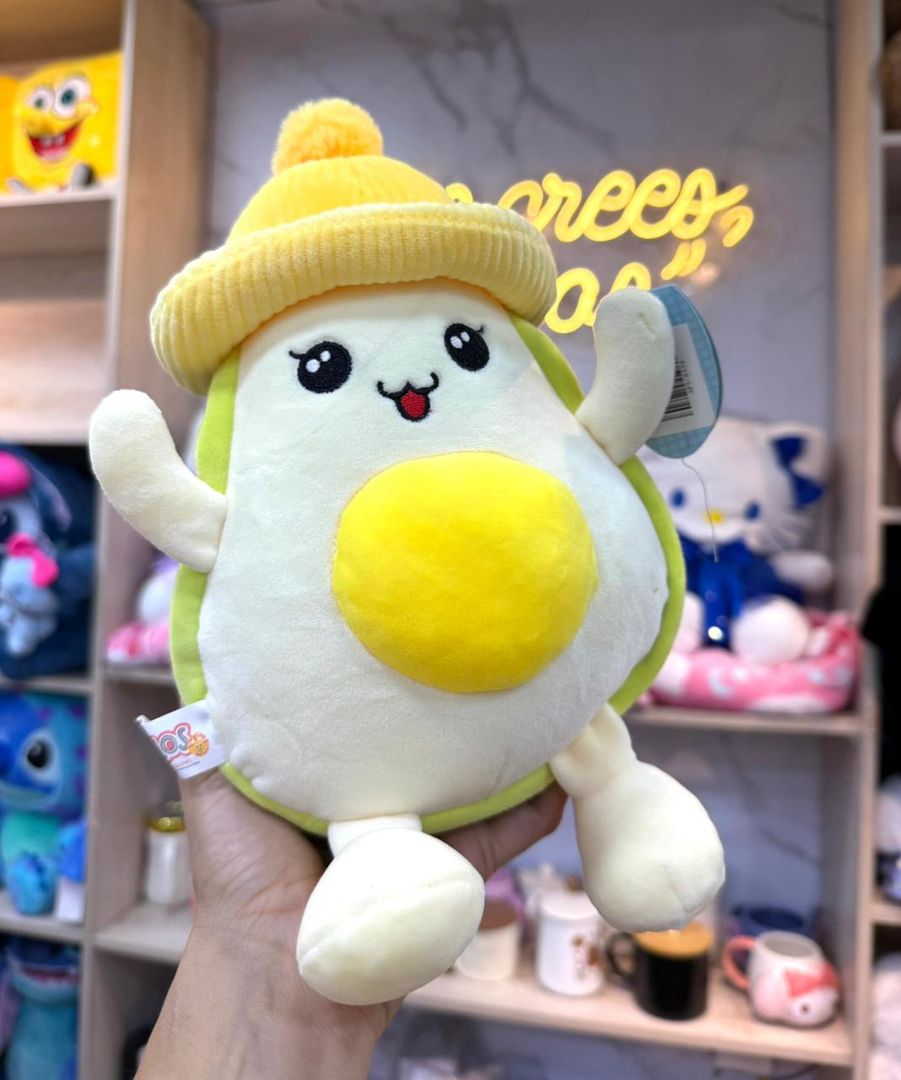 * PELUCHE AGUACATE SOMBRERO 25cm*