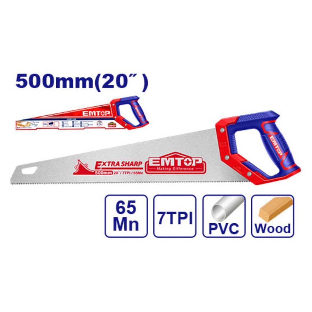 EMTOP SERRUCHO 20" ENCAUCHETADO 0,9MM 7TPI SUPER EMTOP