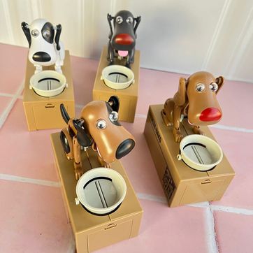 Alcancia perro comemonedas  - imagen 1