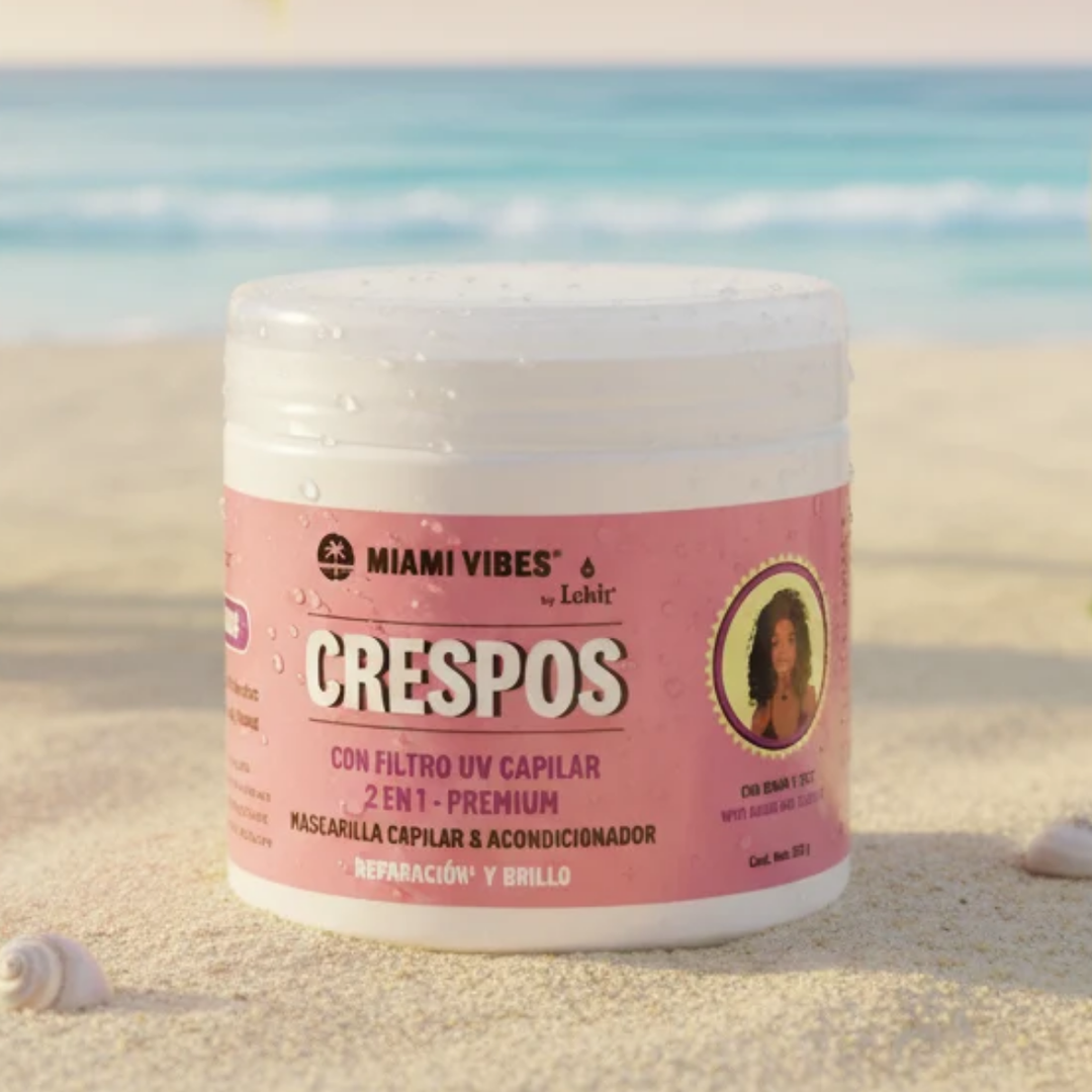 MASCARILLA 2 EN 1 CABELLOS CRESPOS MIAMI VIBES X 500GR