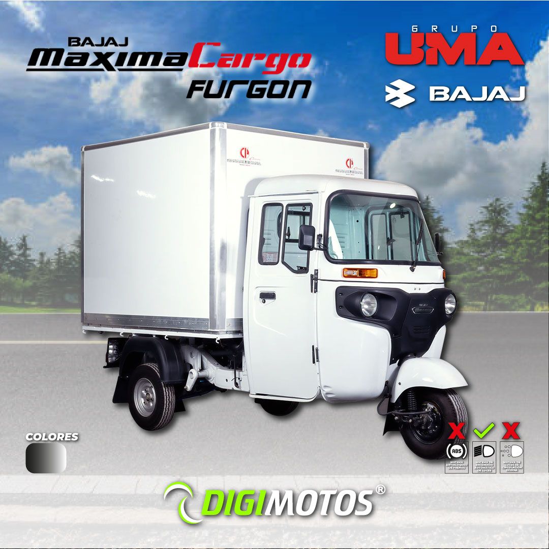 MAXIMA CARGO FURGON FIBRA DE VIDRIO - DOBLE PUERTA