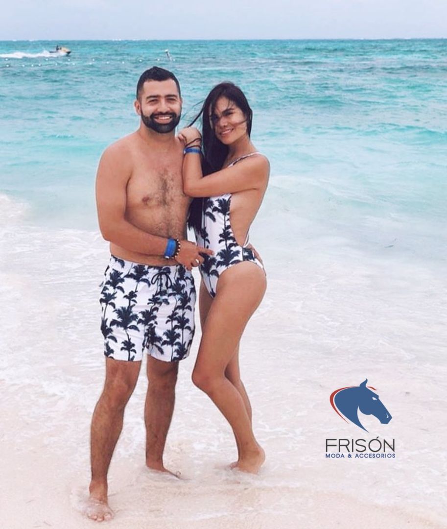 Vestidos de baño en pareja 