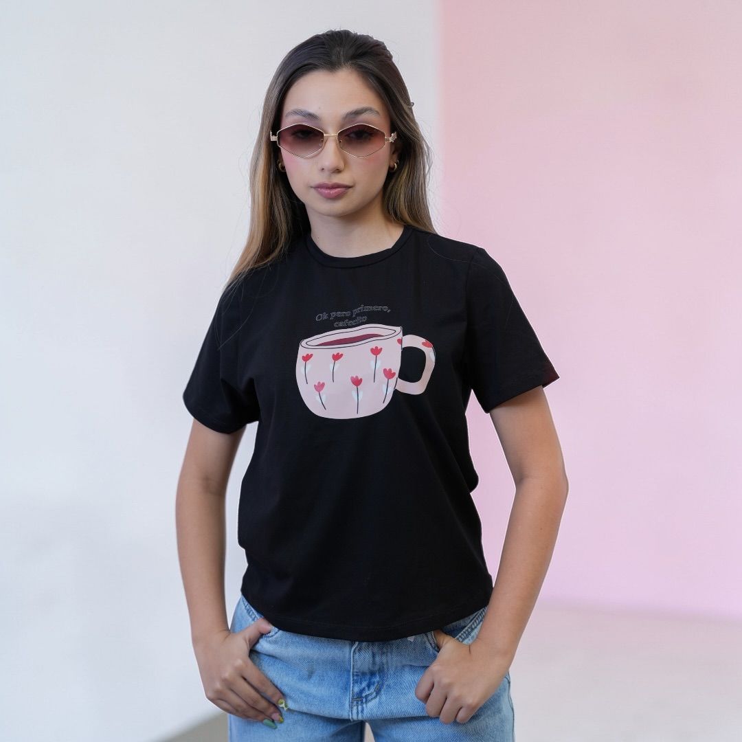 Camiseta cafecito