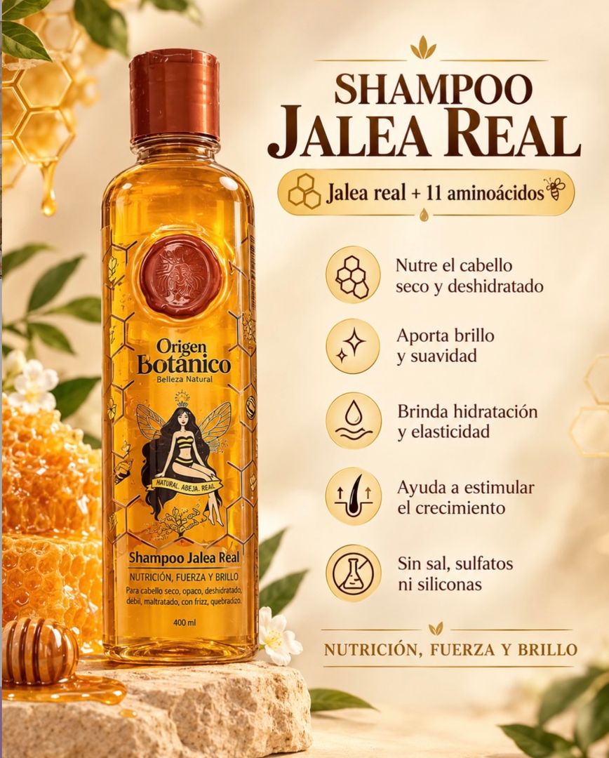 Shampoo jalea real 
