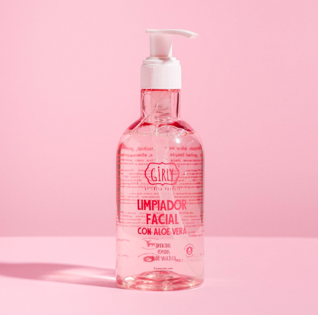 LIMPIADOR FACIAL CON ALOE VERA GIRLY