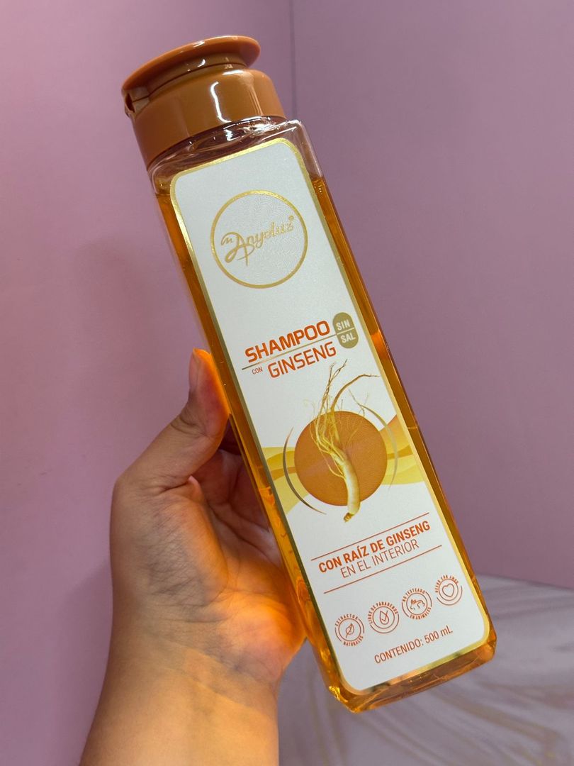 Shampoo con Ginseng ANYELUZ