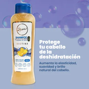 SHAMPOO GUSANO DE SEDA ANYELUZ  - imagen 1