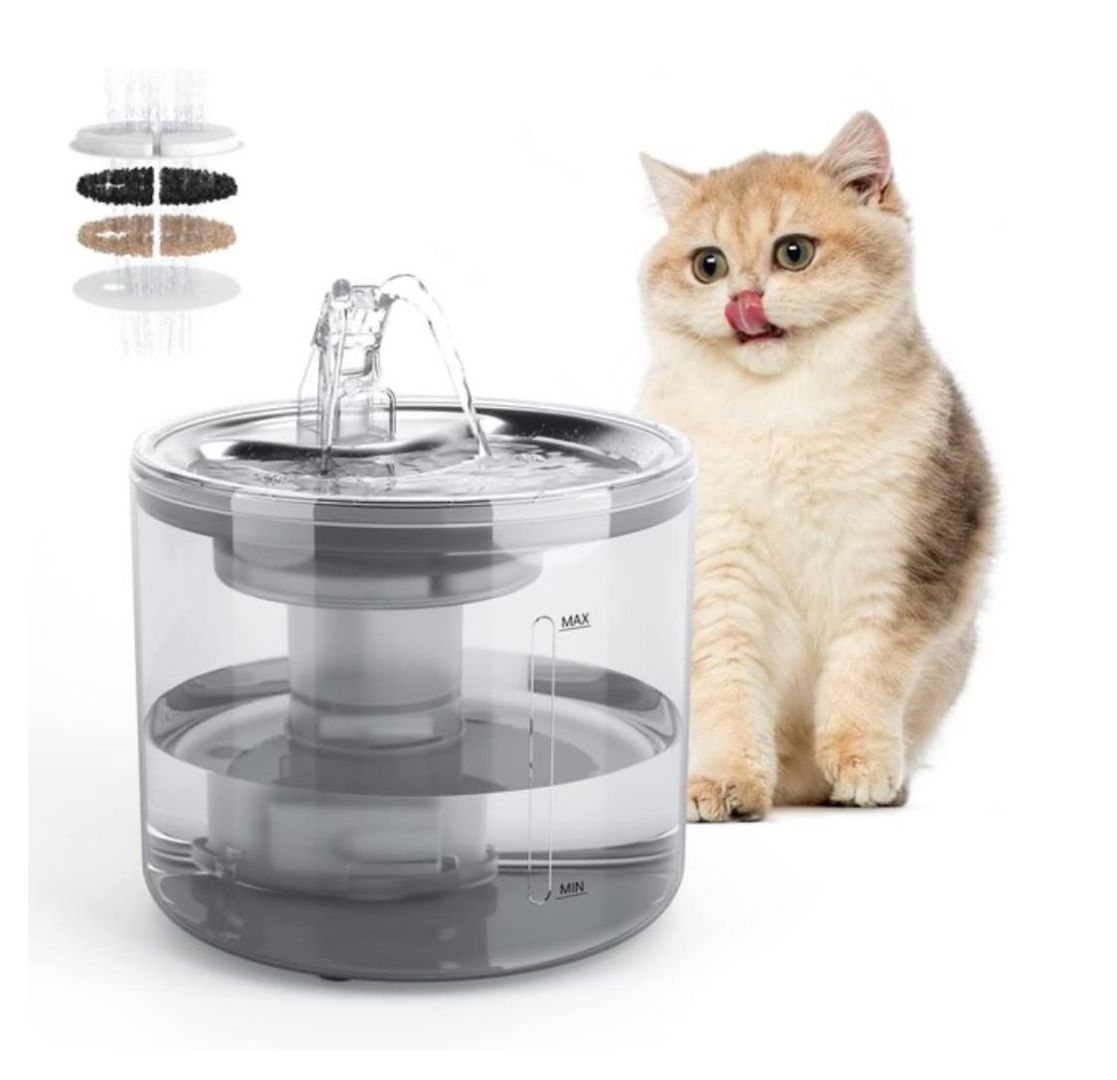 Fuente agua mascotas