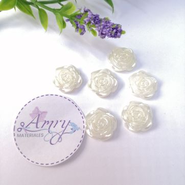 Imagen del producto Unico 12 Rosas de 1,5cm de Resina 