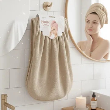 Imagen del producto TOALLA DE MICROFIBRA PARA EL CABELLO