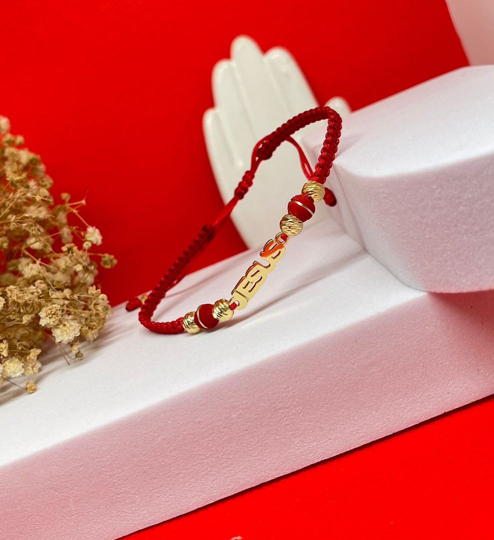 Pulsera jesus balin 5mm italy y neopreono 6mm
