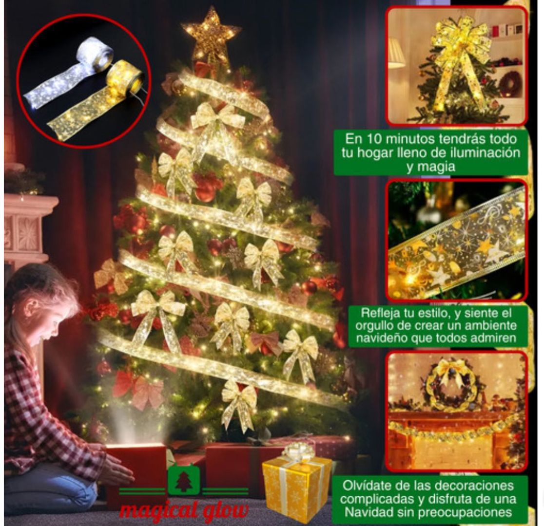LUZ NAVIDAD DE CINTA 4mts