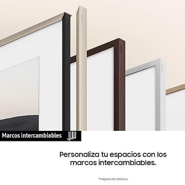 TV SAMSUNG 55" 4K-UHD QLED CON MARCO CAOBA - imagen 5
