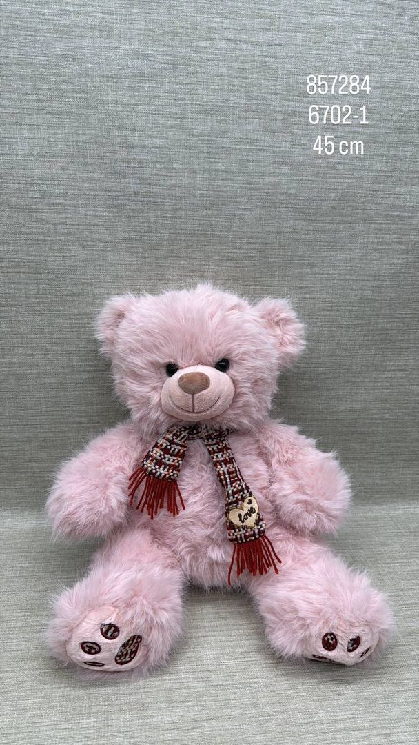 OSO PLEUDITO CON BUFANDA 45 CM