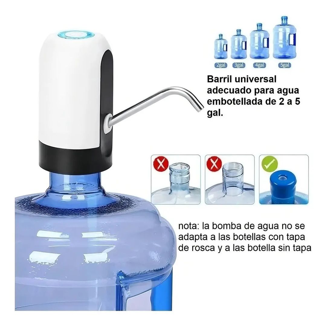  Bomba Eléctrica para Bidón de Agua