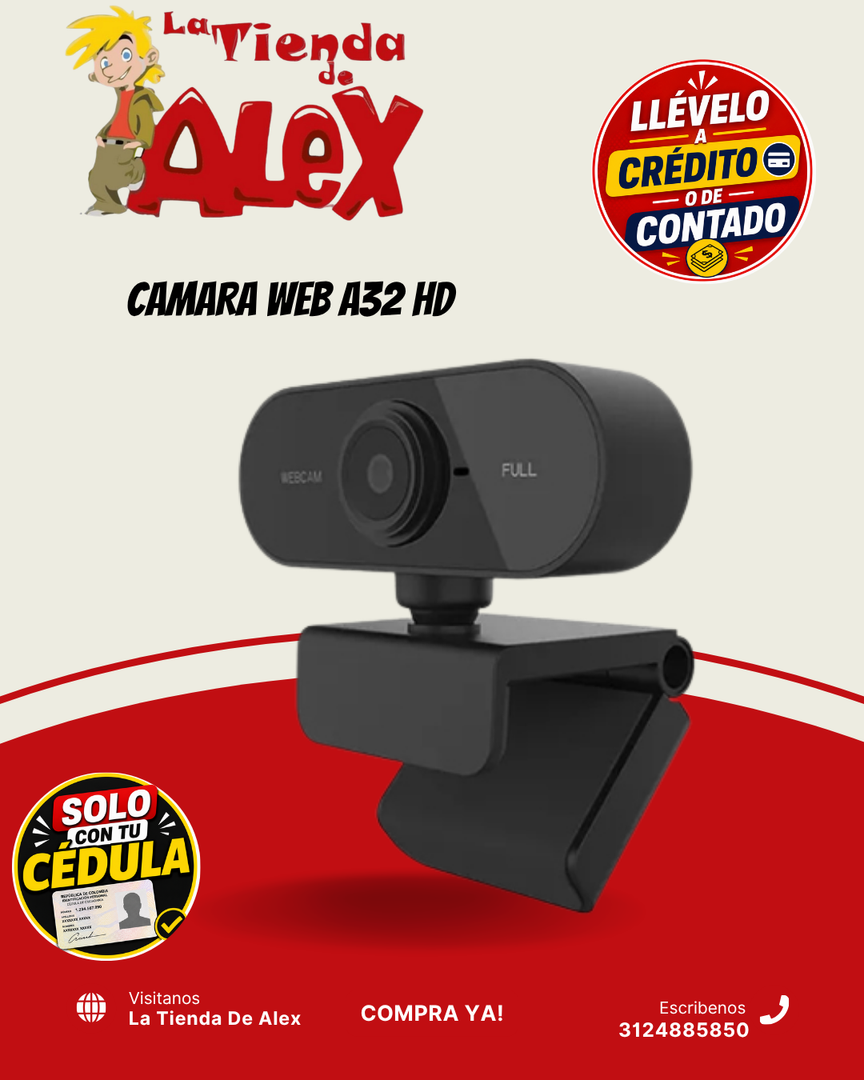 CAMARA WEB A32 HD