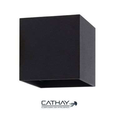APLIQUE LED DE PARED CUADRADO DOBLE HAZ DE LUZ  - imagen 1