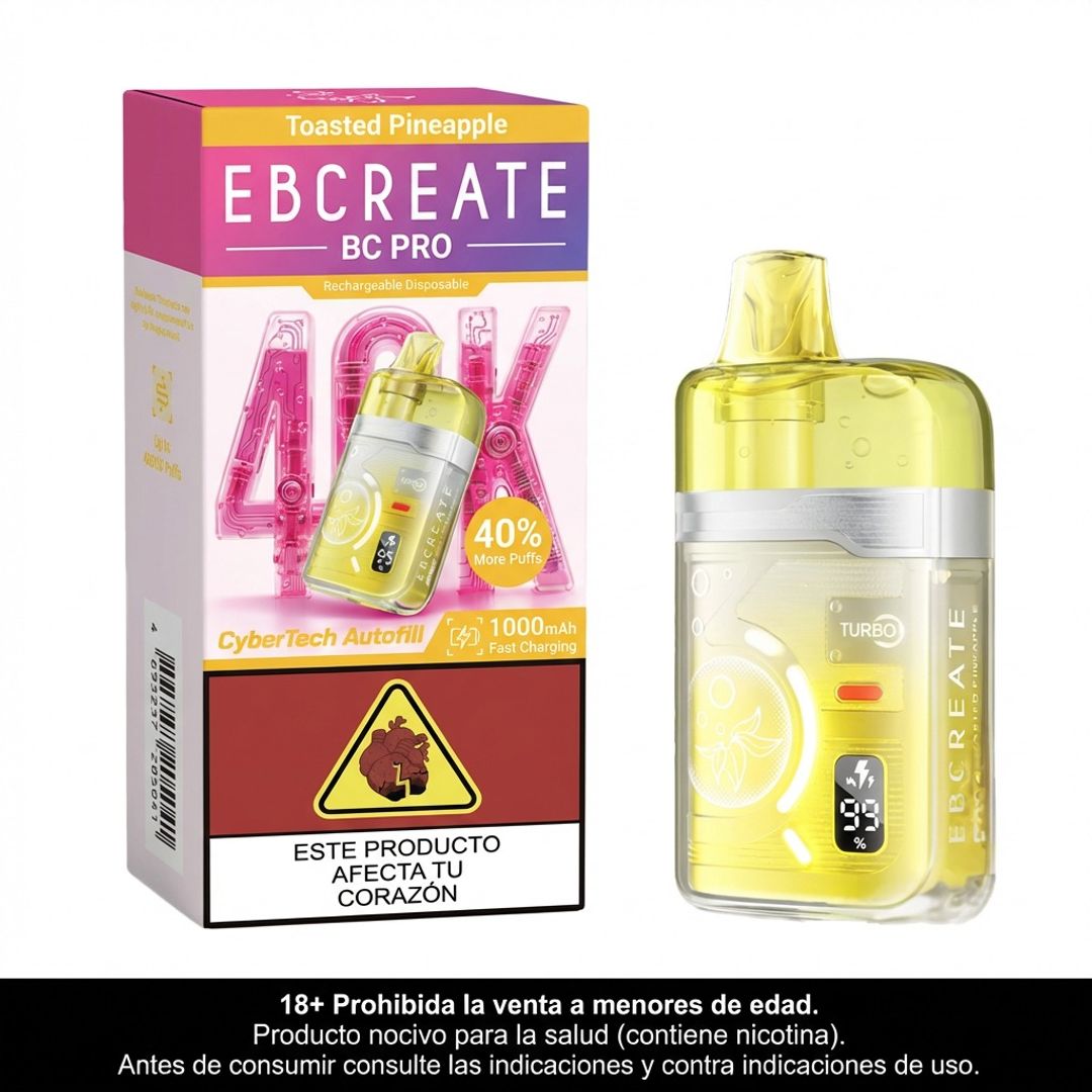 Elfbar Bc Pro Toasted Pineapple 40.000 Puffs