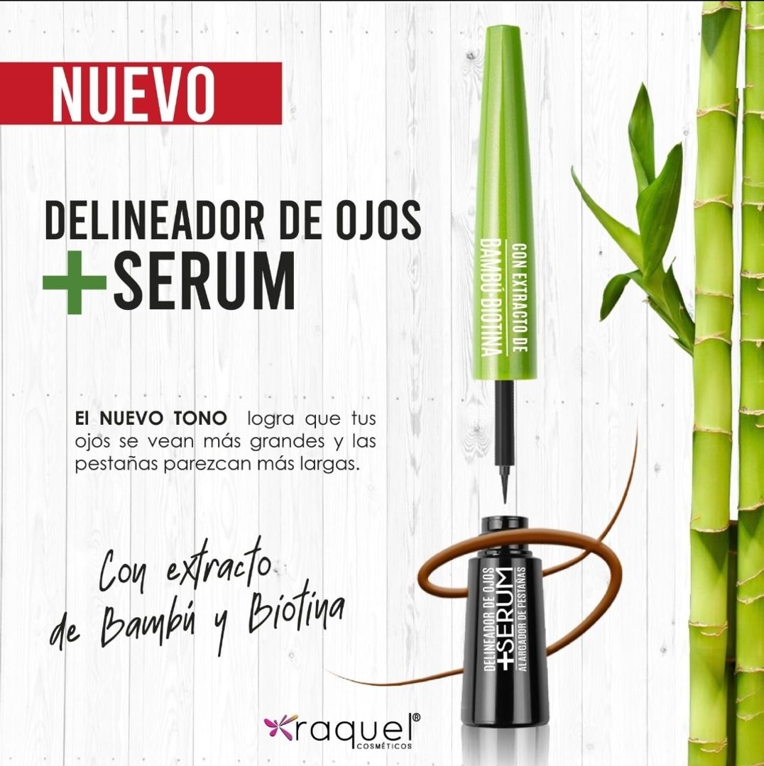 Delineador líquido con biotina 