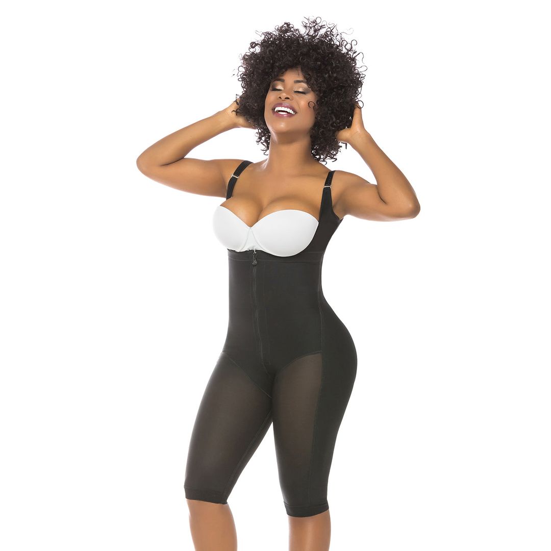 LIPOESCULTURA ESPALDA ALTA COLA EN FRANELA faja salome 516