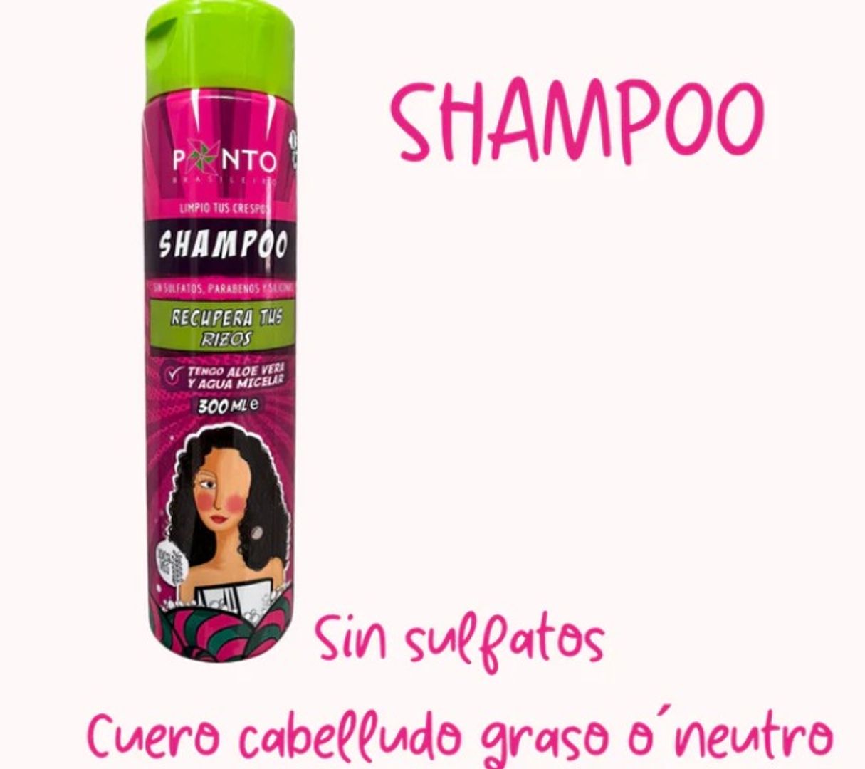 Shampoo Ponto Agua Micelar para crespos