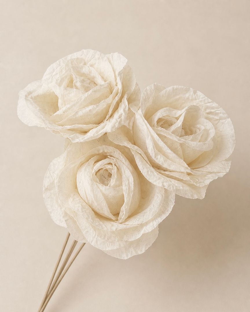 Rosa de tela 