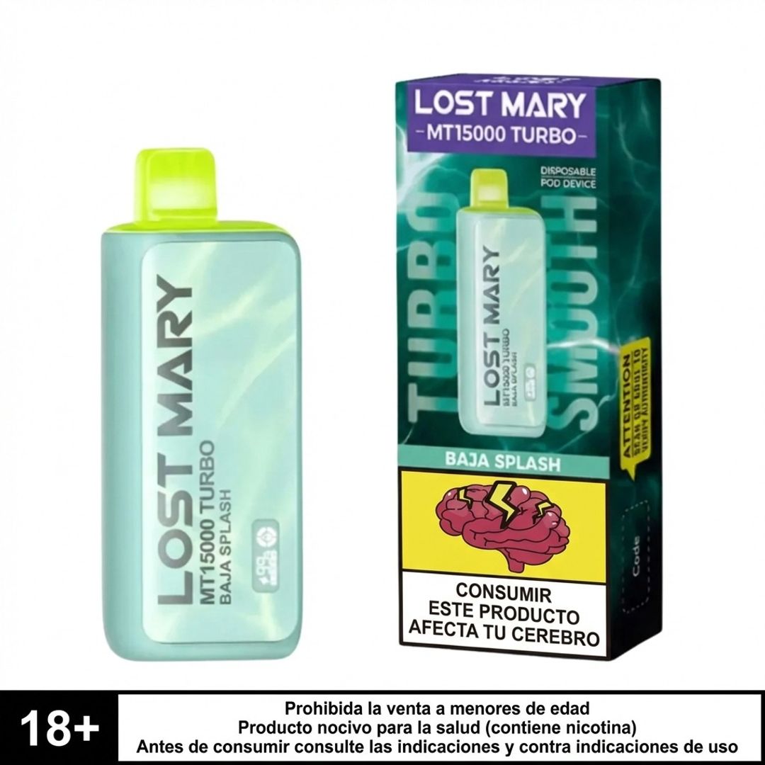 Lost Mary Baja Splash 15.000 Puffs Mt Turbo