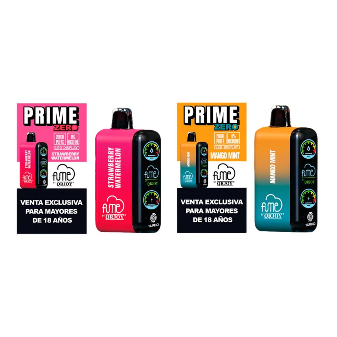 2 Fume Prime 0% Nicotina