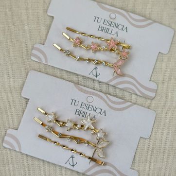 Set pinza x 3 cola de sirena  - imagen 1