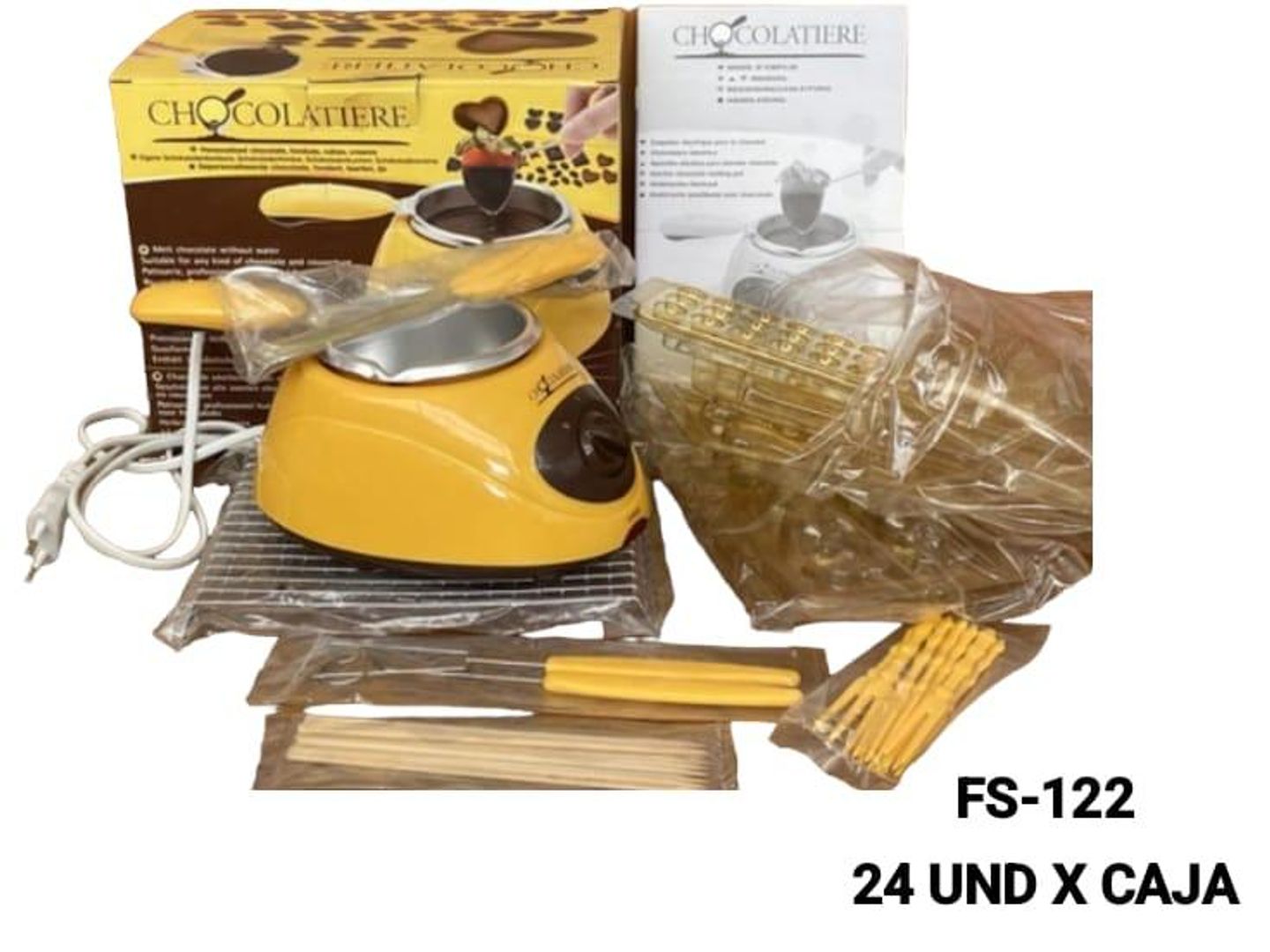 OLLA FUSION DE CHOCOLATE CON MOLDES