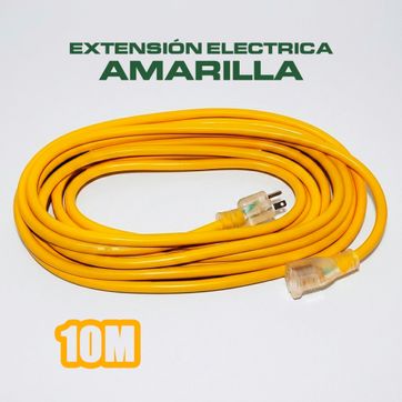 Imagen del producto EXTENSION ELECTRICA AMARILLA 3 X 14 AWG 10 MTS