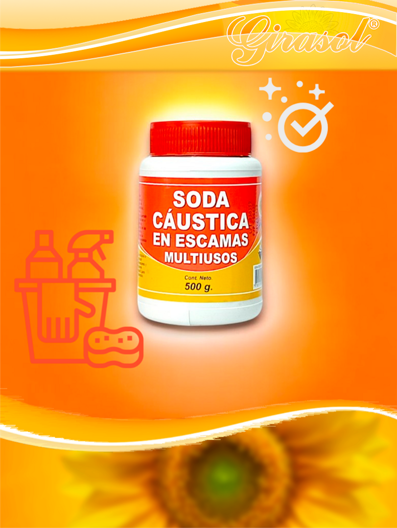 SODA CAUSTICA LIQUIDA GIRASOL*500ML