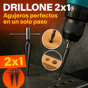 DrillOne®2x1BROCA ESCALONADA PARA LAMINA - imagen 1