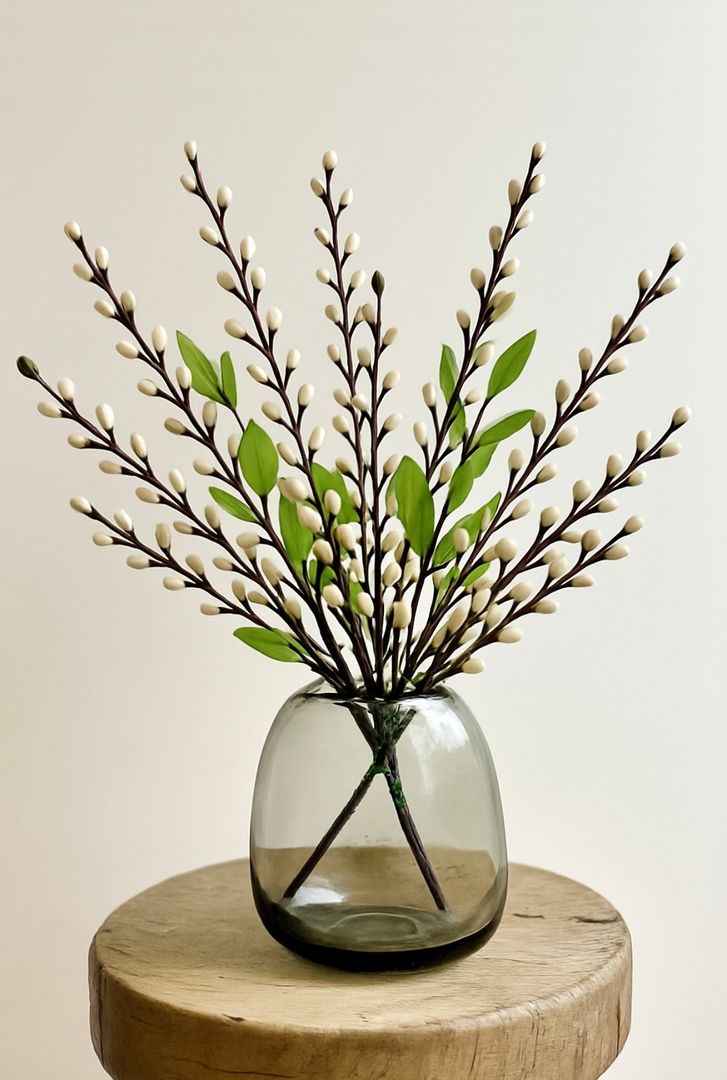 Florero Verde Musgo Chico VENDIDO 