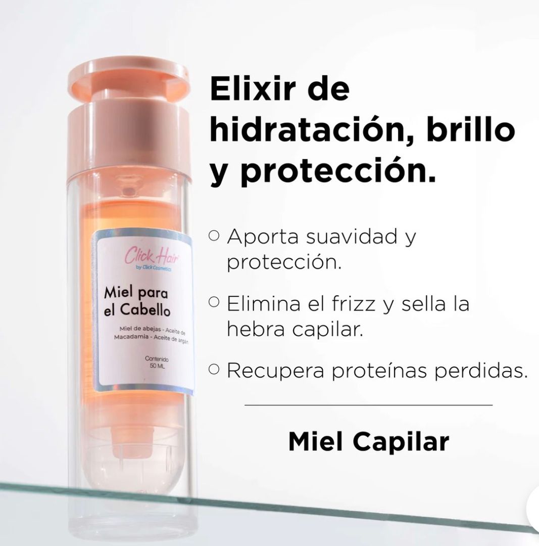 Miel para el cabello
