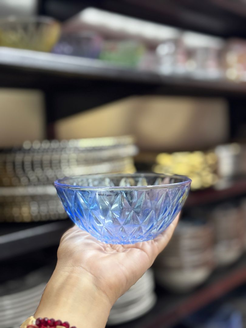 Bowl / Tazón efecto diamante 