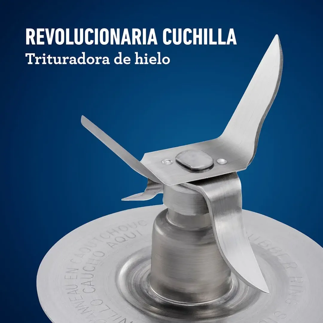 Licuadora Oster Con Vaso De Plástico Y Control De Perilla B