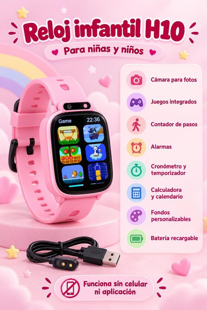 Reloj inteligente infantil 