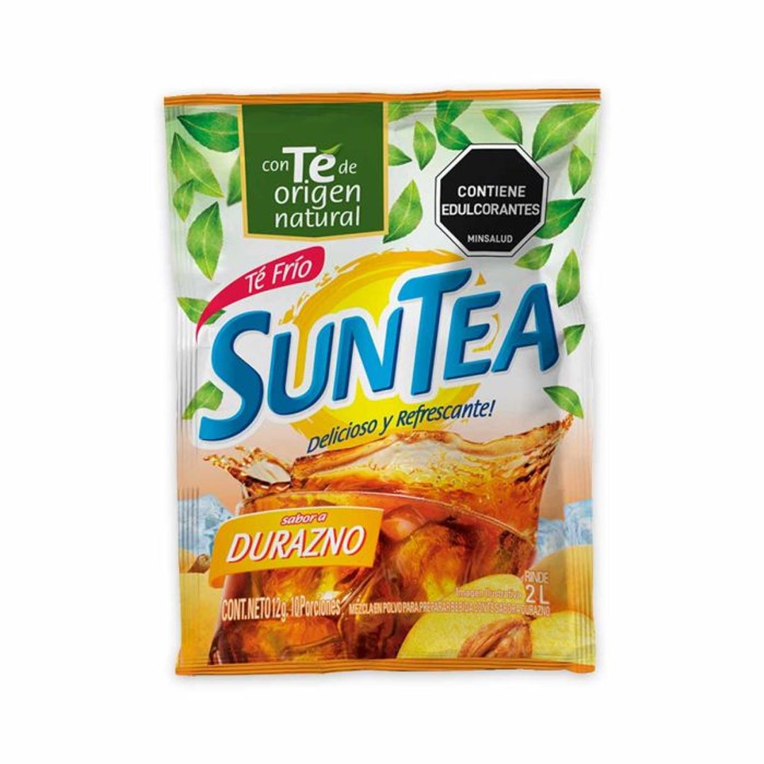 SUNTEA DURAZNO*12G*2L