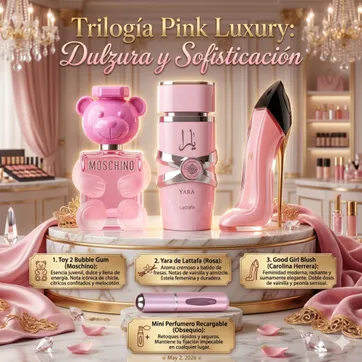 "Trilogía Pink Luxury: Dulzura y Sofisticación" - imagen 1