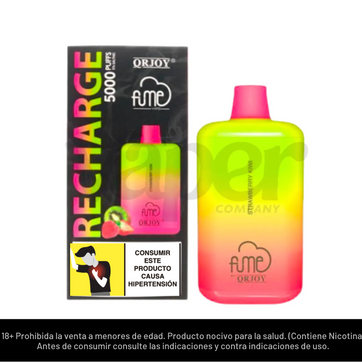 Imagen del producto Fume Recharge Strawberry Kiwi 5000 Puffs