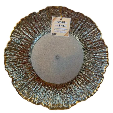 Imagen del producto SOBREPLATO PLASTICO DORADO TALLADO