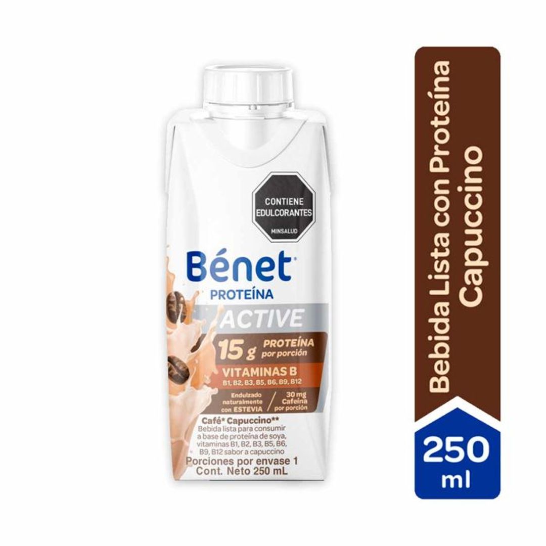 BEBIDA BENET CAPPUCINO CAFE*250ML