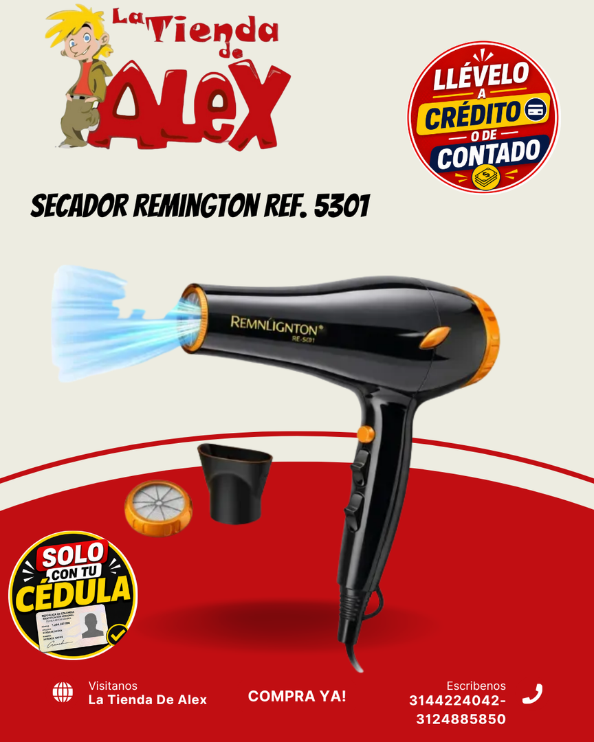 Secador Remington Ref. 5301