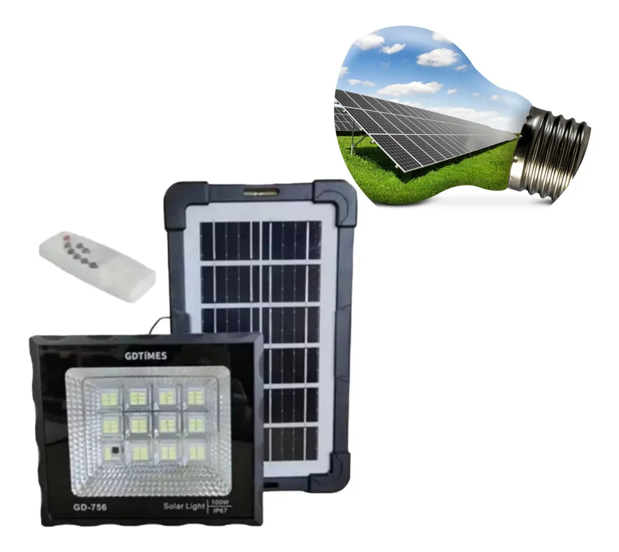 reflector solar de 100w